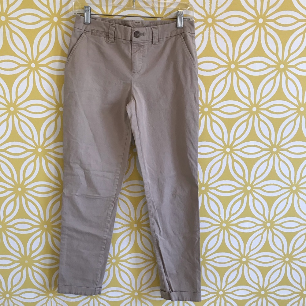 Gap Broken In Straight Khaki pants size 0